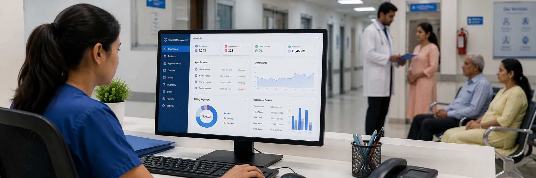 Hospital & Clinic Management Software