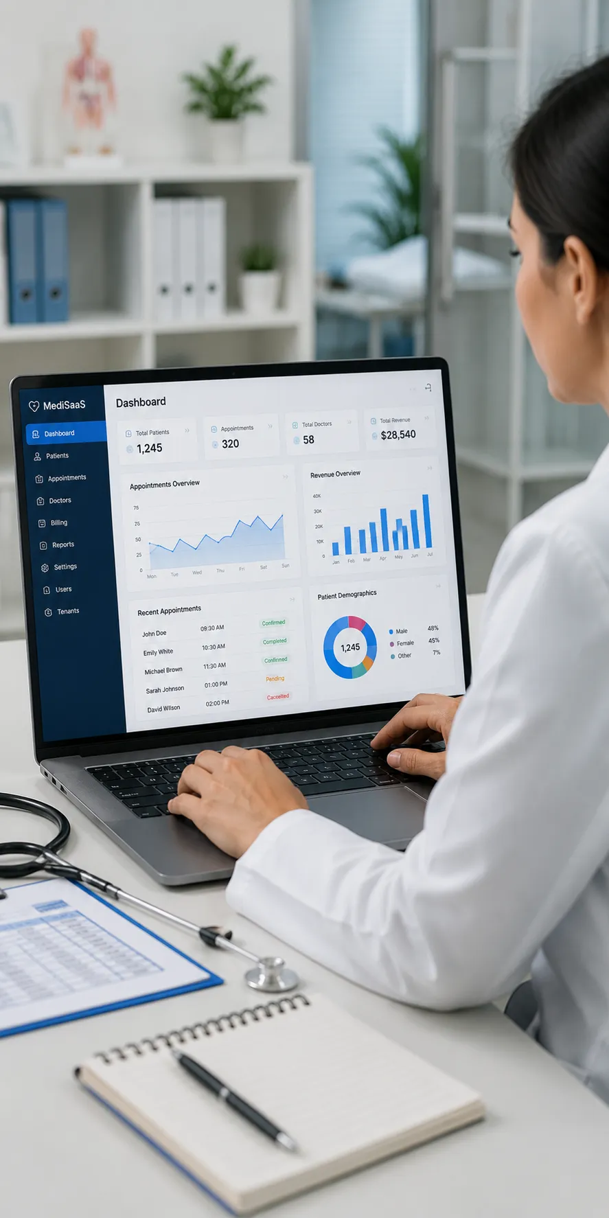 Healthcare SaaS Platform Development