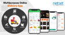 X-Purpose Ready to Use Online Delivery Mobile App [Grocery, Food, Pharmacy, And More]