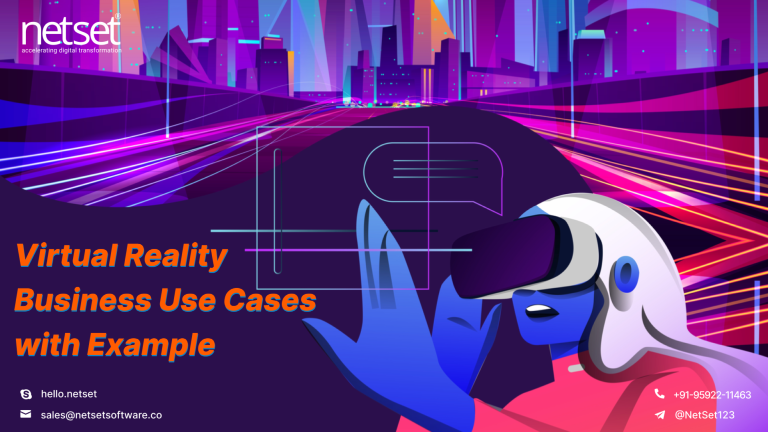 Virtual Reality Business Use Cases with Examples NetSet Latest Blog