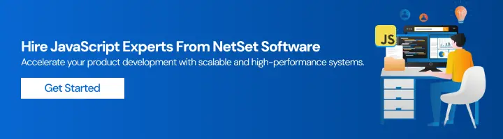 CTA : Hire JavaScript Experts From NetSet Software
