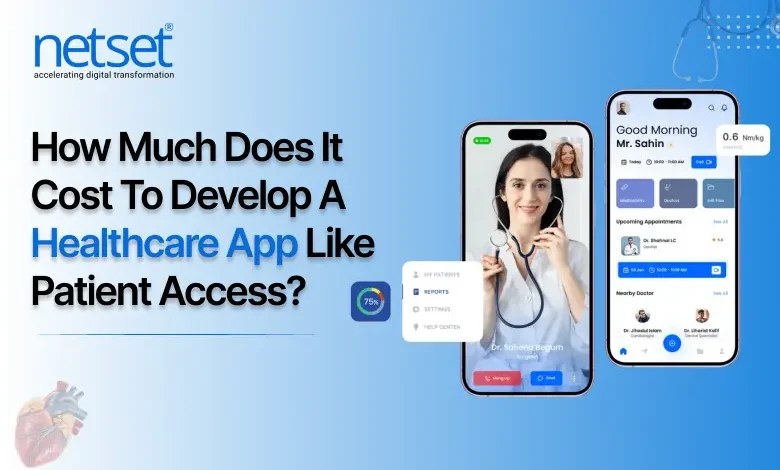 NetSet Software: How Much Does It Cost To Develop A Healthcare App Like Patient Access_