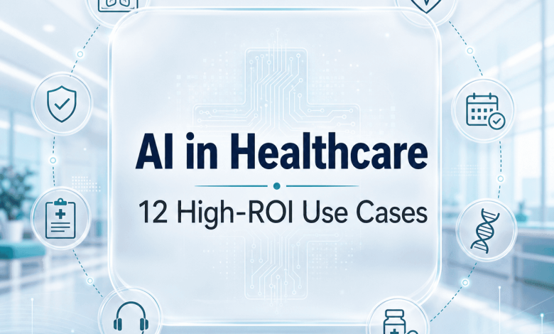 AI in Healthcare: 12 High-ROI Use Cases