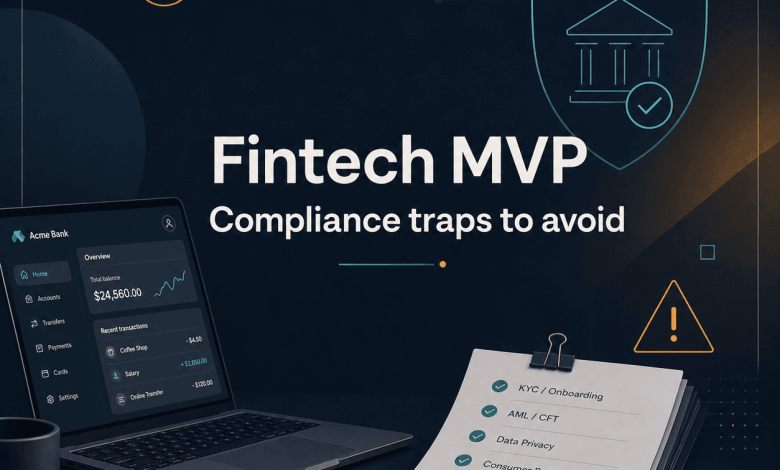 Fintech MVP: Compliance Traps to Avoid Early